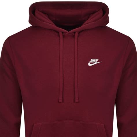 burgundy hoodie men's.